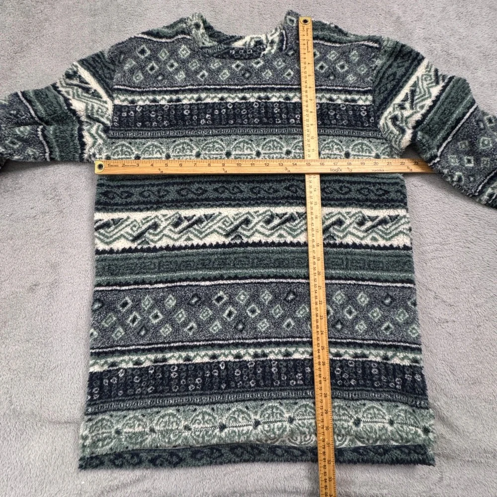 Vintage Woolrich‎ Berber Fuzzy Sweater Halifax Tunic Size Medium Made in USA